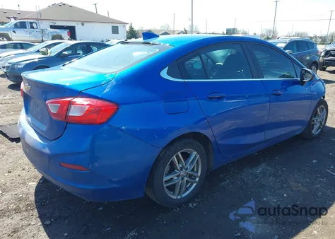 2018 Chevrolet Cruze Lt Auto из США, поврежденный, VIN 1G1BE5SM8J7105300
